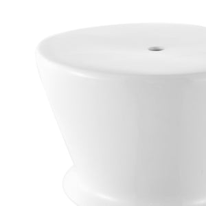 Safavieh Savello, 17.72 Inch, White, Ceramic Garden Stool ​ White Ceramic ACS4601A