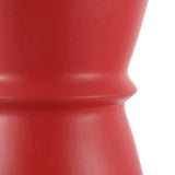 Safavieh Savello, 17.72 Inch, Bright Red, Ceramic Garden Stool ​ Bright Red  Ceramic ACS4601C