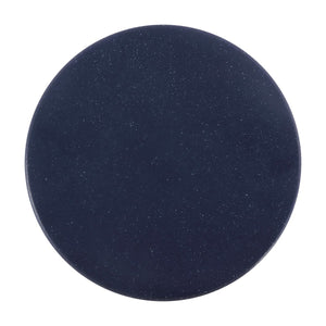 Safavieh Noma, 16 Inch, Navy Speckled, Ceramic Garden Stool Matte Navy  14 x 14 x 16