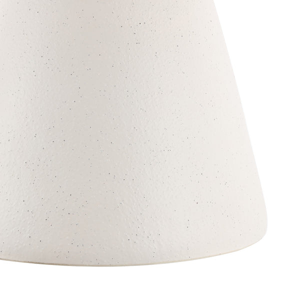 Safavieh Noma, 16 Inch, White Speckled, Ceramic Garden Stool Matte Cream 14 x 14 x 16