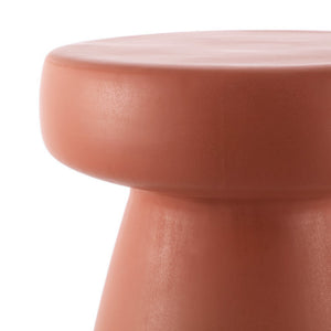 Safavieh Noma, 16 Inch, Terracotta, Ceramic Garden Stool Terracotta ACS4603C