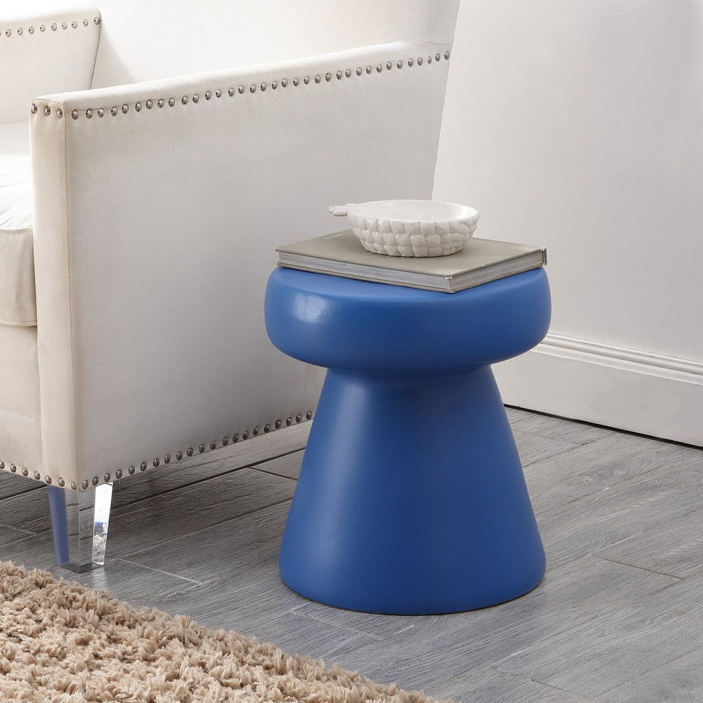 Safavieh Noma, 16 Inch, Cobalt Blue, Ceramic Garden Stool Cobalt Blue 14 x 14 x 16