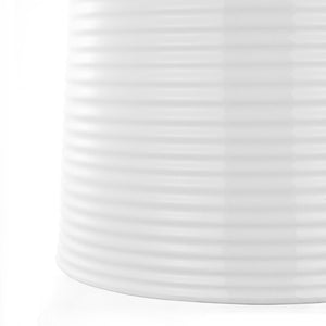 Safavieh JOHARI, Versatile Ceramic Garden Stool for Outdoor Elegance, Stylish Accent for Patios & Gardens White ACS4605A