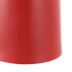 Safavieh Noldita, 15.75 Inch, Bright Red, Ceramic Garden Stool Bright Red 13.25 x 13.25 x 15.75