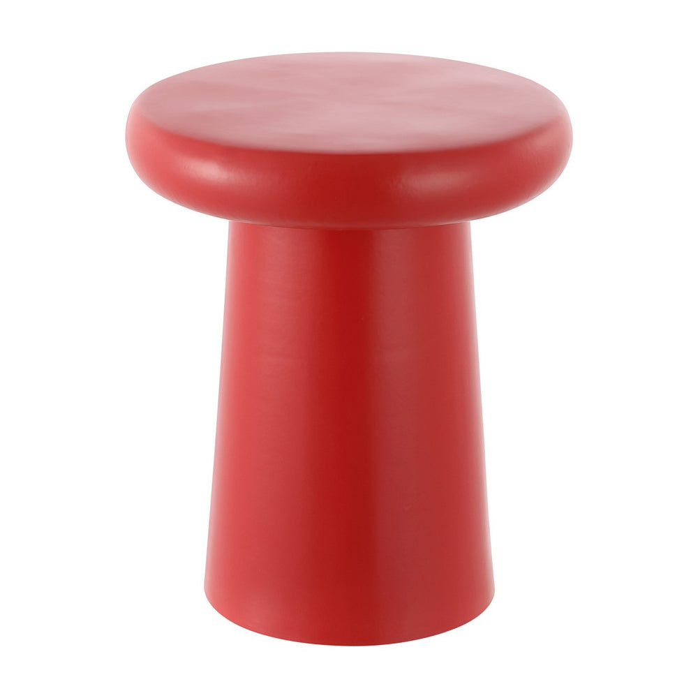 Safavieh Noldita, 15.75 Inch, Bright Red, Ceramic Garden Stool Bright Red 13.25 x 13.25 x 15.75
