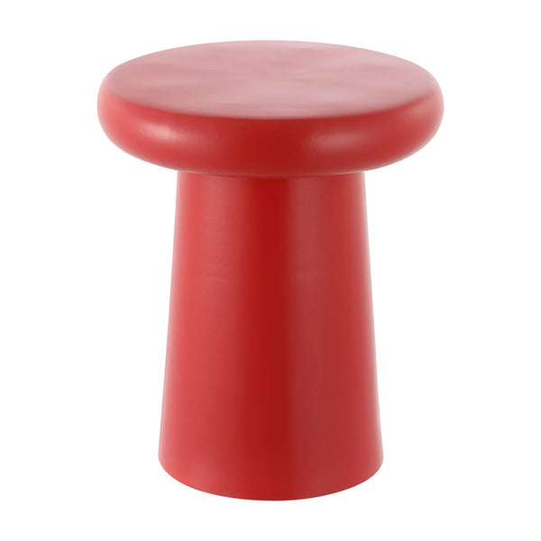 Safavieh Noldita, 15.75 Inch, Bright Red, Ceramic Garden Stool Bright Red 13.25 x 13.25 x 15.75
