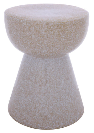 Cherie, Ceramic Garden Stool 17" Height — Versatile Side Table, Plant Stand & Compact Accent Piece