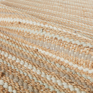 Jaipur Living Jaipur Living Cornwall Handwoven Jute Cotton Coastal Stripe Rug for Room 9' x 12' RUG108293