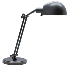 House Of Troy Addison Adjustable Pharmacy Desk Lamp - Versatile Lighting With Stylish Design For Any Space Oil Rubbed Bronze Metal Ad450-ob