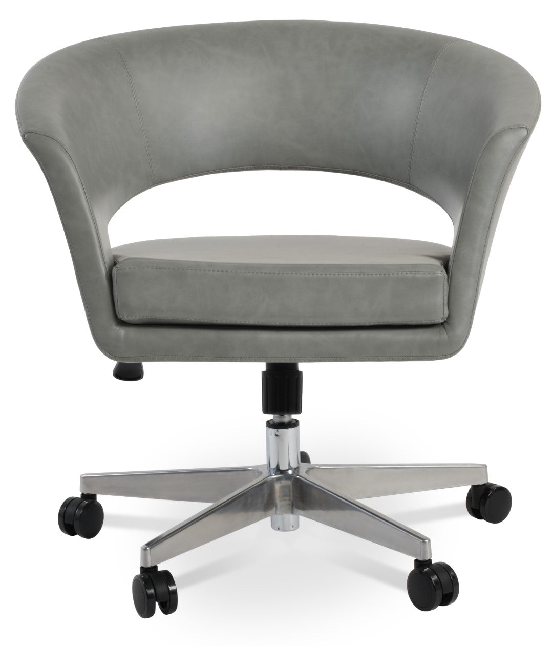 Prisma Ergonomic Office Chair with Adjustable Height, Premium Leathere