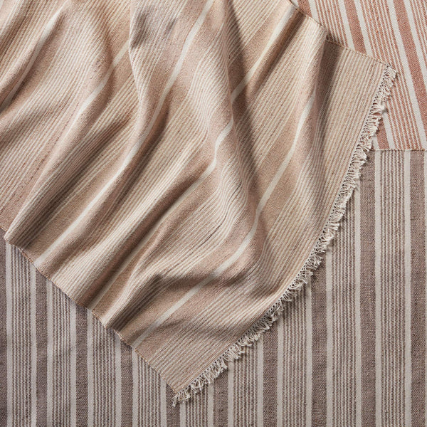 Jaipur Living Vibe by Jaipur Living Kahlo Handwoven Jute Cotton Flatweave Striped Neutral Area Rug Beige 10'X14' RUG150877