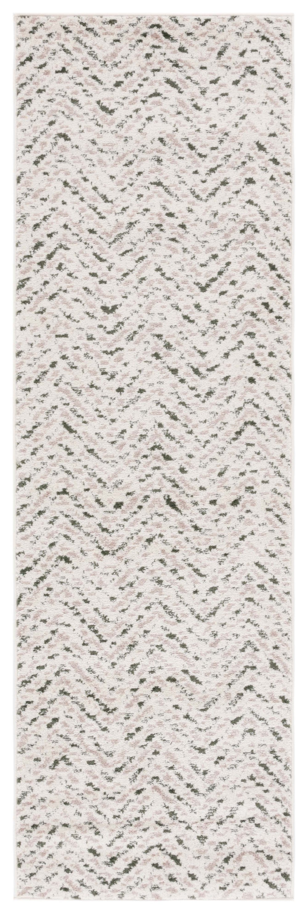 Safavieh Adirondack 104 Power Loomed Transitional Rug Ivory / Dark Green 9' x 12'