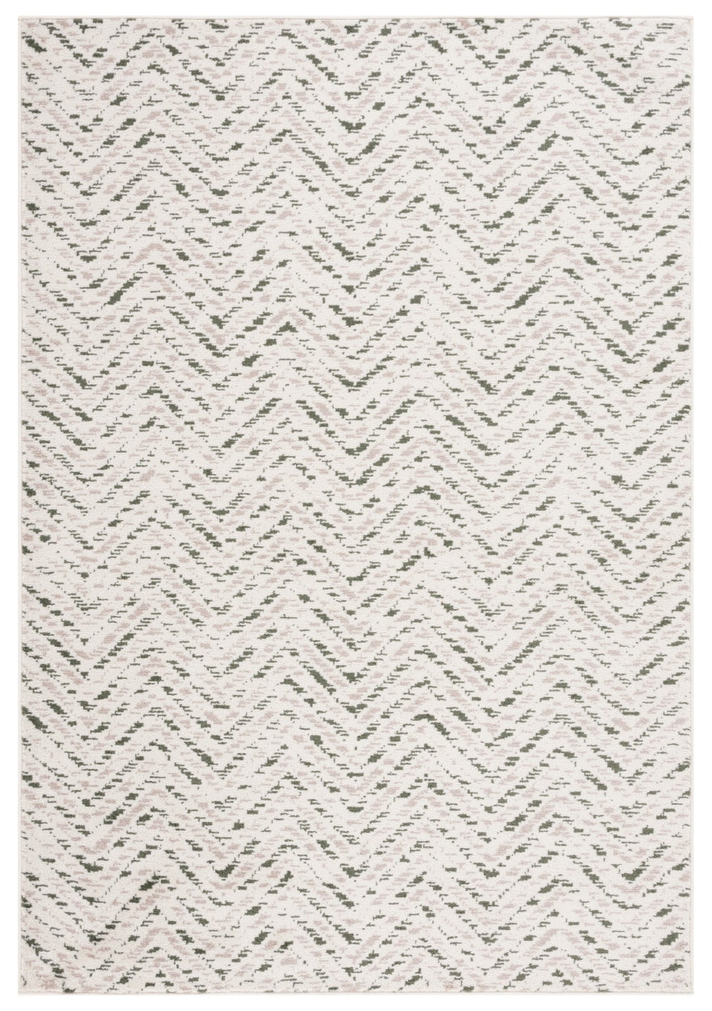 Safavieh Adirondack 104 Power Loomed Transitional Rug Ivory / Dark Green 9' x 12'