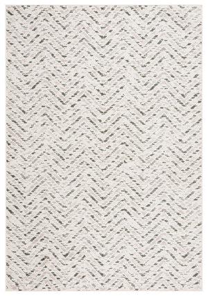 Safavieh Adirondack 104 Power Loomed Transitional Rug Ivory / Dark Green 5'-1" x 7'-6"