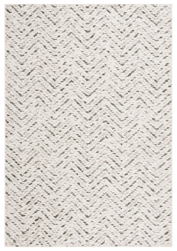 Safavieh Adirondack 104 Power Loomed Transitional Rug Ivory / Dark Green 5'-1" x 7'-6"