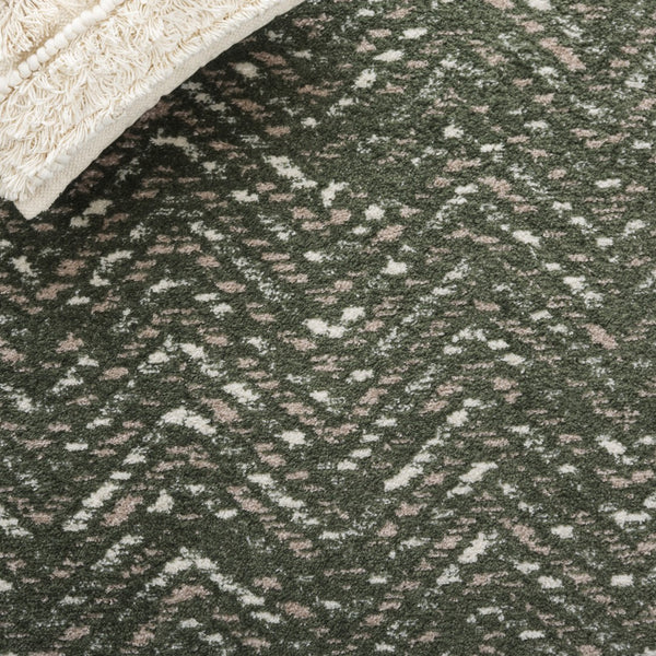 Safavieh Adirondack 104 Power Loomed Transitional Rug Dark Green / Ivory 5'-1" x 7'-6"