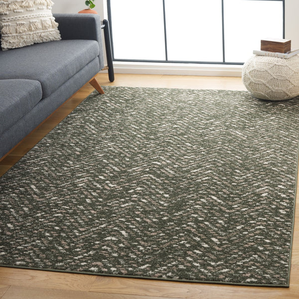 Safavieh Adirondack 104 Power Loomed Transitional Rug Dark Green / Ivory 5'-1" x 7'-6"
