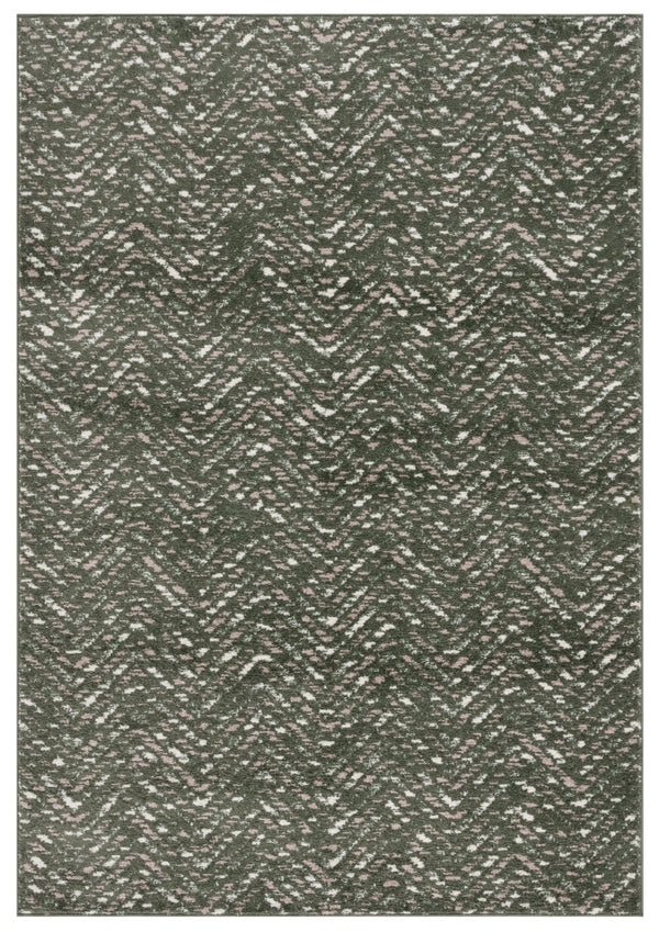 Safavieh Adirondack 104 Power Loomed Transitional Rug Dark Green / Ivory 5'-1" x 7'-6"