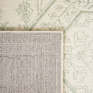 Safavieh Adirondack Sage Ivory Solid Area Rug Polypropylene Jute Blend for Large Living Rooms 11'-0" x 15'-0" ADR108W-1115