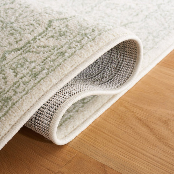 Safavieh Adirondack Sage Ivory Solid Area Rug Polypropylene Jute Blend for Large Living Rooms 11'-0" x 15'-0" ADR108W-1115