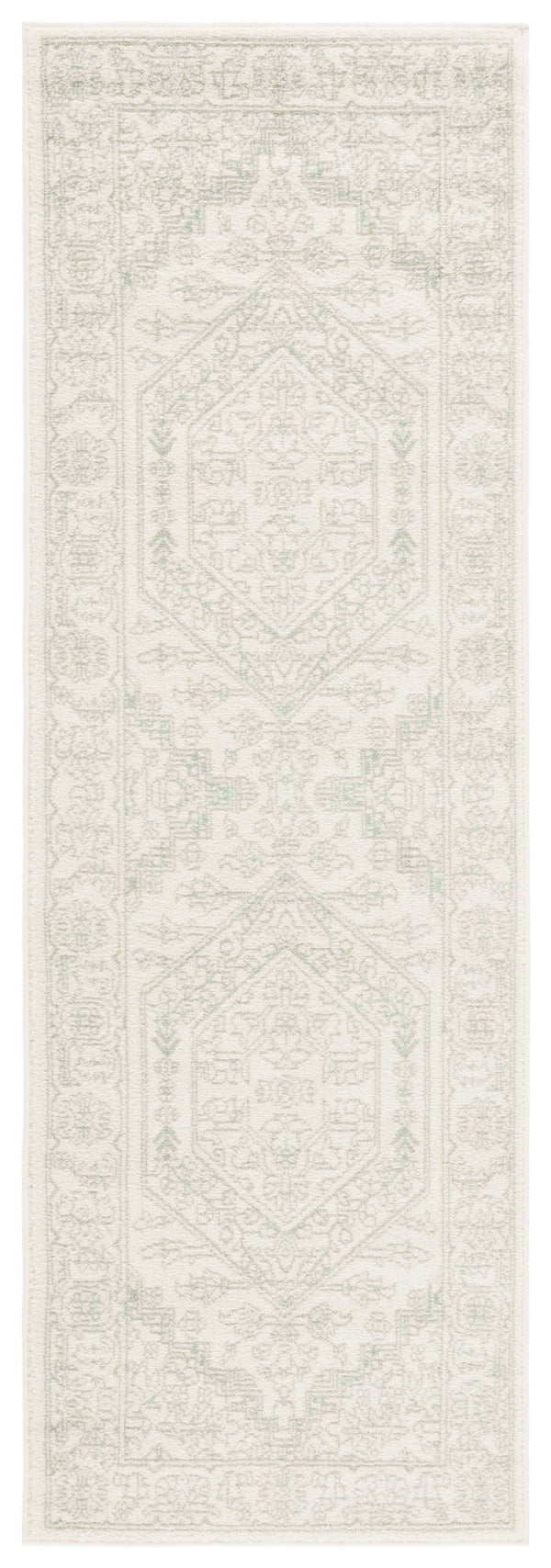 Safavieh Adirondack Sage And Ivory Low-Profile Area Rug — Power-Loomed Turkey Blend For Durable Texture 6'-0" x 8'-0" ADR108W-68