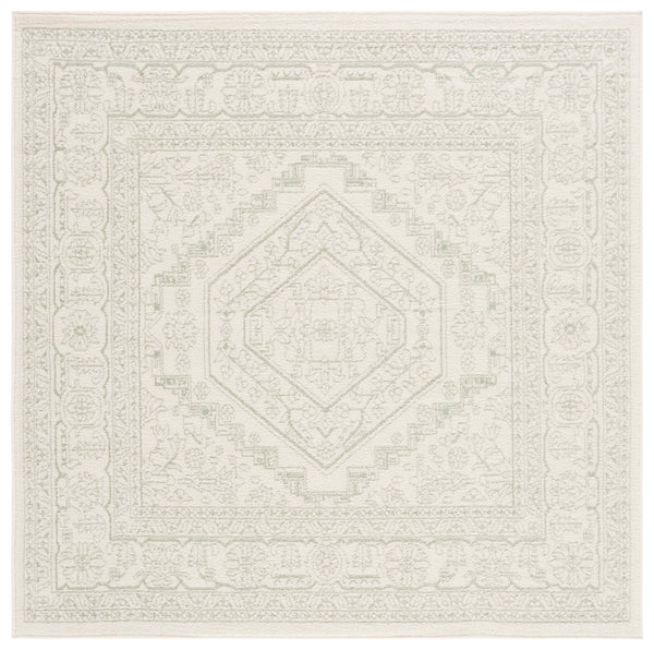 Safavieh Adirondack Sage And Ivory Power-Loomed Area Rug — Low-Profile, Durable Turkish Weave For Living Rooms 10'-0" x 14'-0" ADR108W-10