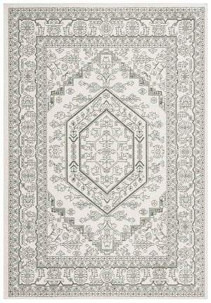 Safavieh Adirondack 108 Power Loomed Transitional Rug Ivory / Dark Green 5'-1" x 7'-6"