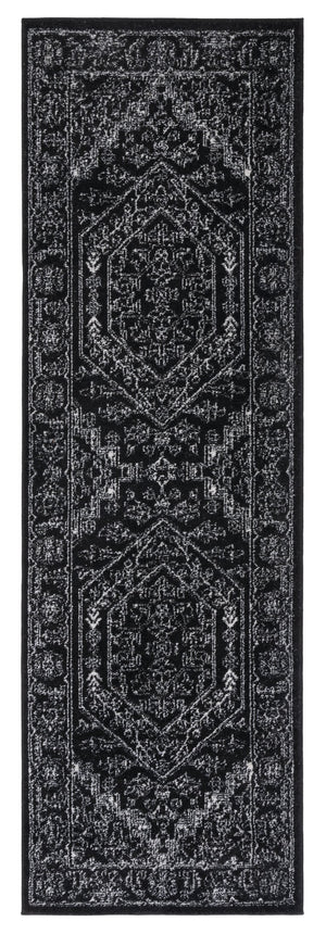 Safavieh Adirondack Black Ivory Area Rug — Low-Profile Power-Loomed Turkish Blend For Durable, Stylish Rooms 6'-0" x 8'-0" ADR108Z-68