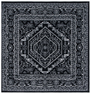 Safavieh Adirondack Black Ivory Area Rug — Low-Profile Power-Loomed Turkish Blend For Durable, Stylish Rooms 6'-0" x 8'-0" ADR108Z-68