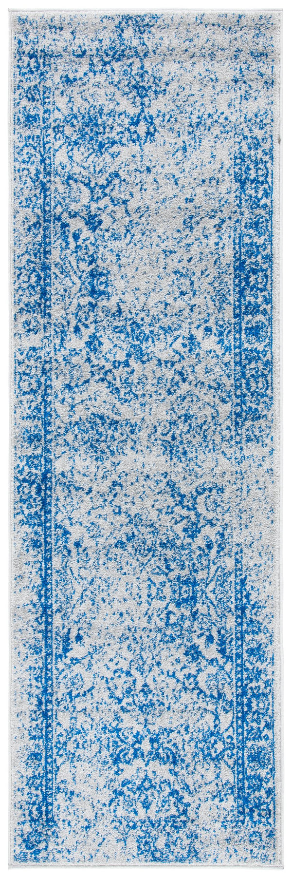 Safavieh Adirondack Low-Profile 2'X3' Grey-Blue Rug — Power-Loomed Turkey, Durable Polypropylene-Jute Blend, Stain-Resistant Accent ADR109A-2
