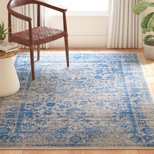 Safavieh Adirondack Low-Profile 2'X3' Grey-Blue Rug — Power-Loomed Turkey, Durable Polypropylene-Jute Blend, Stain-Resistant Accent ADR109A-2