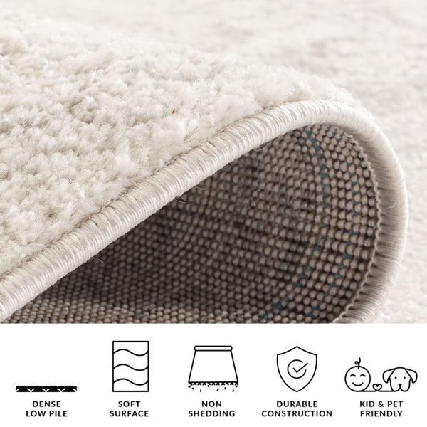 Safavieh Adirondack Power-Loomed Transitional Floral Rug Ivory Silver Ornate Accent ADR109C-240