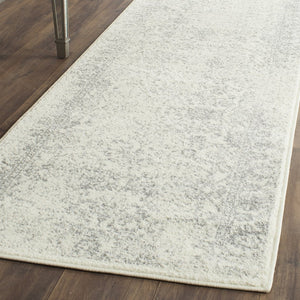 Safavieh Adirondack Ivory/Silver Area Rug - Elegant Power Loomed Design, Soft And Durable For Any Room Ivory ,Silver 55% Polypropylene, 40% Jute, 5% Polyester Adr109c-68