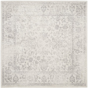Safavieh Adirondack Ivory/Silver Area Rug - Elegant Power Loomed Design, Soft And Durable For Any Room Ivory ,Silver 55% Polypropylene, 40% Jute, 5% Polyester Adr109c-68