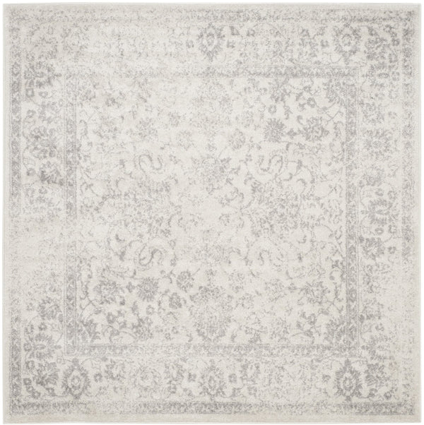 Safavieh Adirondack Ivory/Silver Area Rug - Elegant Power Loomed Design, Soft And Durable For Any Room Ivory ,Silver 55% Polypropylene, 40% Jute, 5% Polyester Adr109c-68