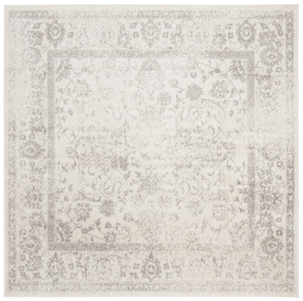 Safavieh Adirondack Ivory/Silver Area Rug - Elegant Power Loomed Design, Soft And Durable For Any Room Ivory ,Silver 55% Polypropylene, 40% Jute, 5% Polyester Adr109c-68