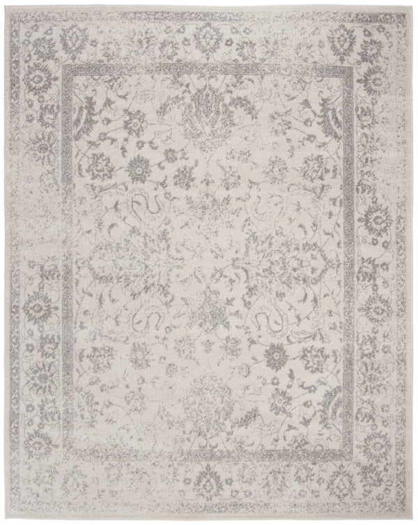 Safavieh Adirondack Ivory/Silver Area Rug - Elegant Power Loomed Design, Soft And Durable For Any Room Ivory ,Silver 55% Polypropylene, 40% Jute, 5% Polyester Adr109c-68