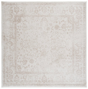 Safavieh Adirondack Beige-On-Beige Area Rug — Low-Profile Modern Minimalist Power-Loomed Turkish Blend, Durable Elegance 6'-0" x 9'-0" ADR109F-6