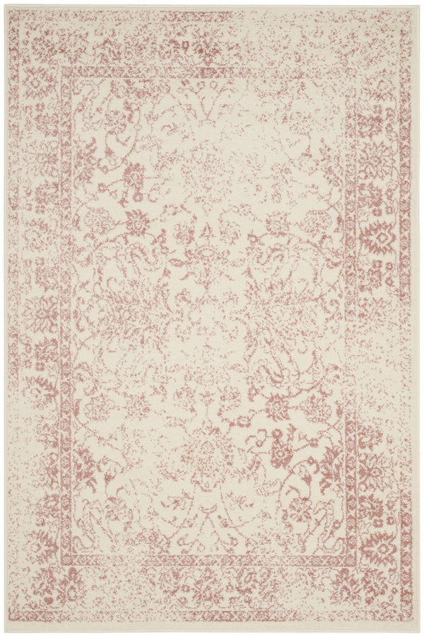 Safavieh Adirondack Ivory/Silver Area Rug - Elegant Power Loomed Design, Soft And Durable For Any Room Ivory ,Rose 55% Polypropylene, 40% Jute, 5% Polyester Adr109h-11rd