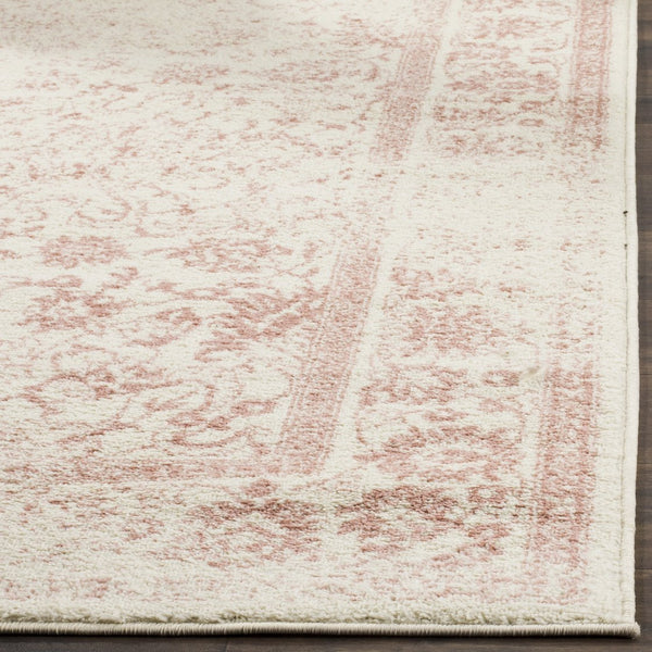 Safavieh Adirondack Ivory/Silver Area Rug - Elegant Power Loomed Design, Soft And Durable For Any Room Ivory ,Rose 55% Polypropylene, 40% Jute, 5% Polyester Adr109h-11rd