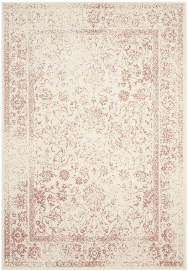 Safavieh Adirondack Ivory/Silver Area Rug - Elegant Power Loomed Design, Soft And Durable For Any Room Ivory ,Rose 55% Polypropylene, 40% Jute, 5% Polyester Adr109h-11rd