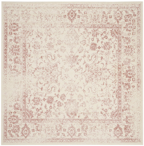 Safavieh Adirondack Ivory/Silver Area Rug - Elegant Power Loomed Design, Soft And Durable For Any Room Ivory ,Rose 55% Polypropylene, 40% Jute, 5% Polyester Adr109h-11rd