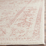 Safavieh Adirondack 109 Power Loomed Transitional Rug Ivory / Rose 55% Polypropylene,  40% Jute,  5% Polyester