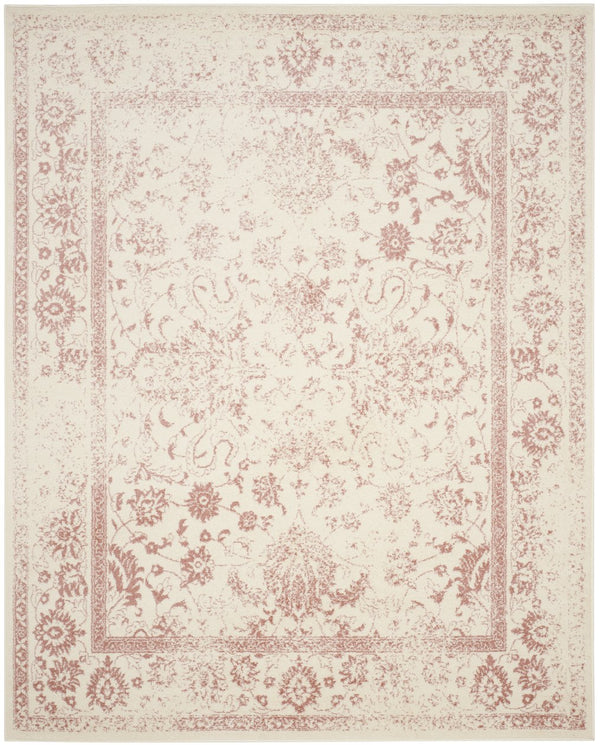 Safavieh Adirondack Ivory/Silver Area Rug - Elegant Power Loomed Design, Soft And Durable For Any Room Ivory ,Rose 55% Polypropylene, 40% Jute, 5% Polyester Adr109h-11rd