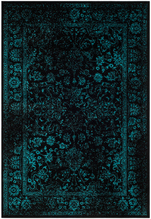 Safavieh Adirondack Elegant Turkish Ivory And Rose Rug - Timeless Floral Design For Modern Home Décor Black ,Teal 60% Polypropylene  30% Jute  10% Polyester Adr109k-260