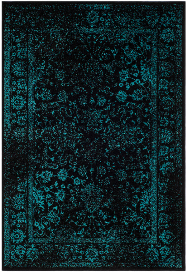 Safavieh Adirondack Elegant Turkish Ivory And Rose Rug - Timeless Floral Design For Modern Home Décor Black ,Teal 60% Polypropylene  30% Jute  10% Polyester Adr109k-260