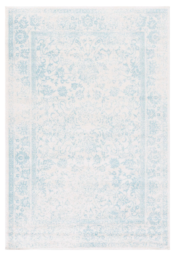 Safavieh Adirondack Transitional 2X3 Ivory & Light Blue Floral Accent Rug - Low 3/8" Pile, Power-Loomed Turkey ADR109L-2