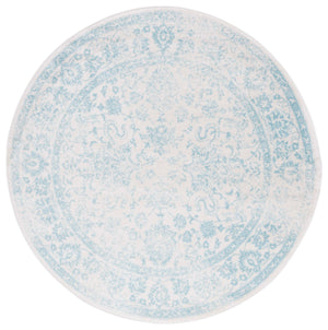 Safavieh Adirondack Elegant Turkish Ivory And Rose Rug - Timeless Floral Design For Modern Home Décor Ivory ,Light Blue 60% Polypropylene  30% Jute  10% Polyester Adr109l-222