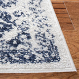 Safavieh Adirondack 109 Power Loomed Rug Ivory / Navy 55% Polypropylene,  40% Jute,  5% Polyester