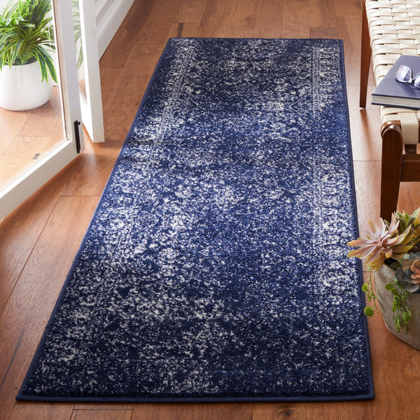 Safavieh Adirondack Navy Ivory 2X3 Accent Rug – Transitional Oriental Floral Scrollwork, Power-Loomed Turkey Durable Elegance ADR109N-2
